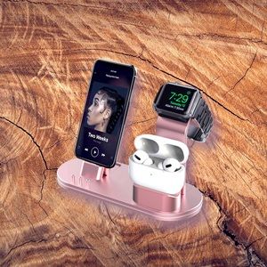 Charging Station for Apple Product Color - Rose Gold